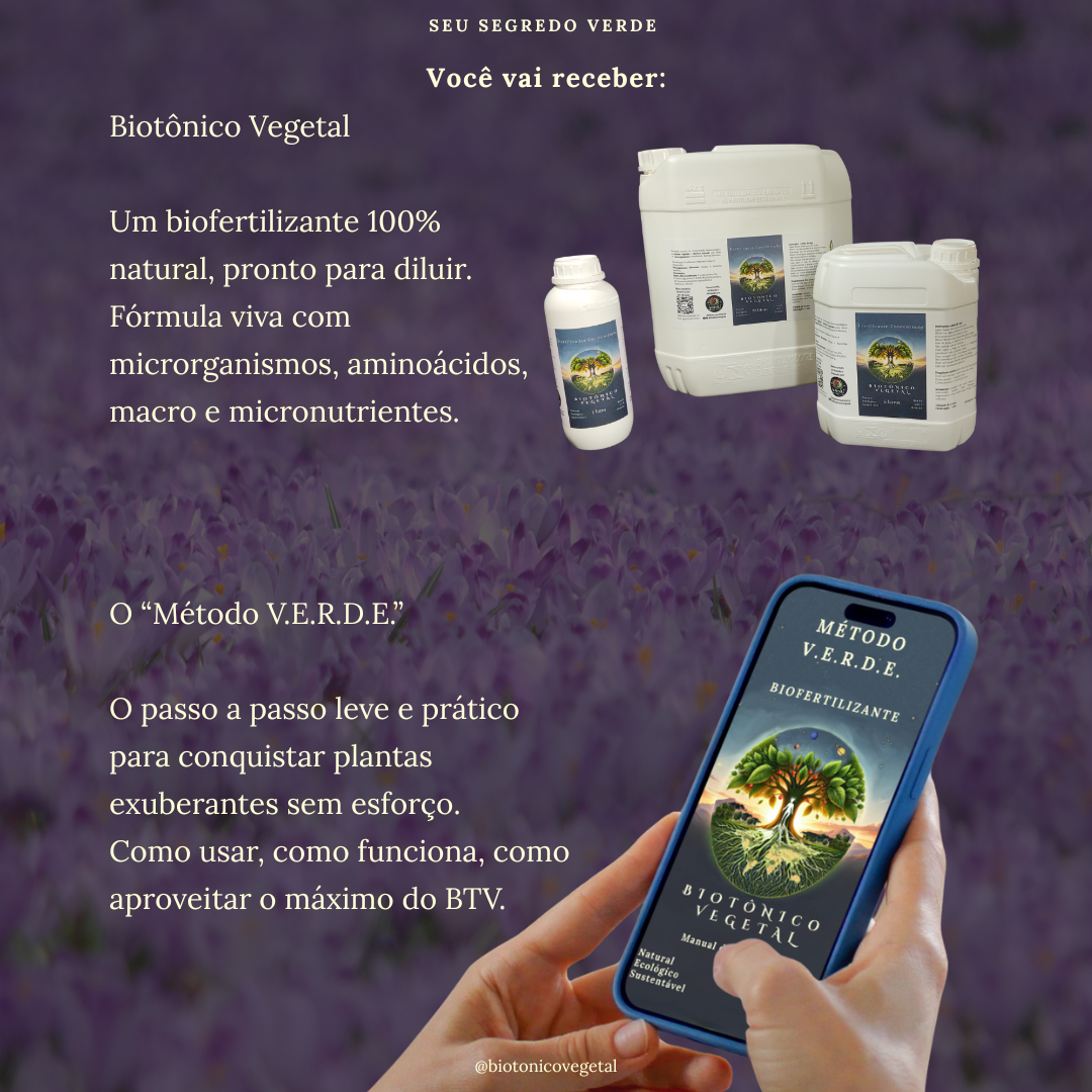Fertilizante Natural Biotônico Vegetal - Imagem 2