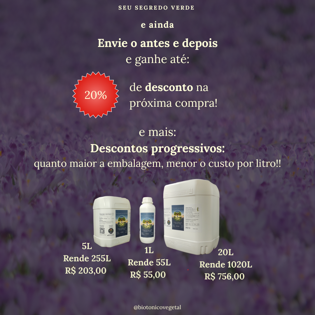 Fertilizante Natural Biotônico Vegetal - Imagem 4